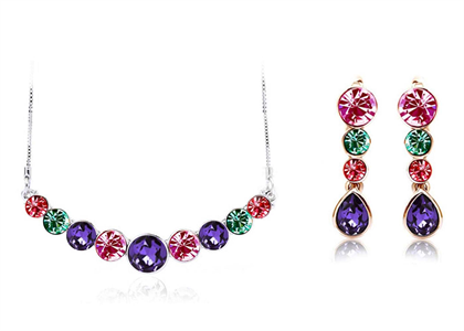 Rhodium Plated | Fashion Pendant Sets